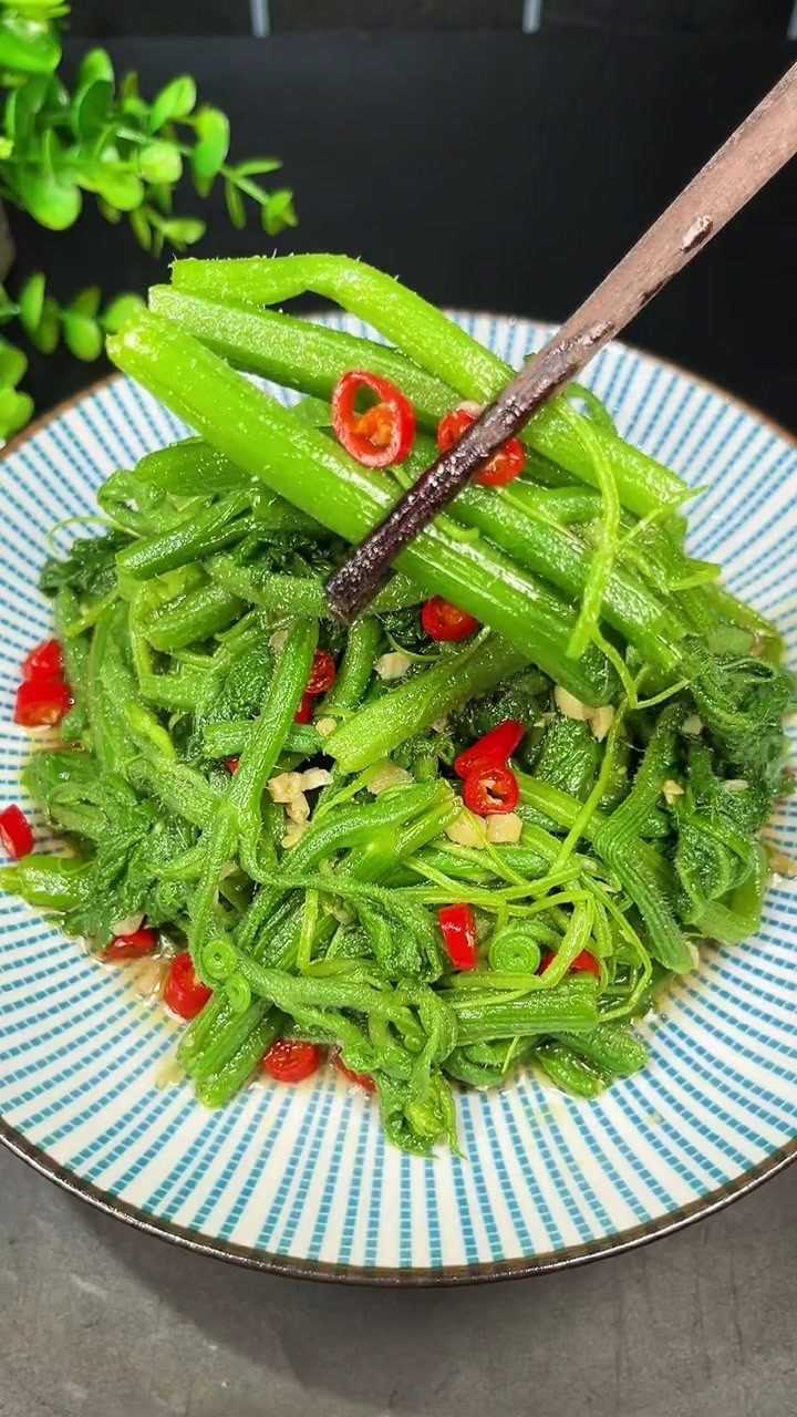 南瓜叶你知道怎样做好吃吗?