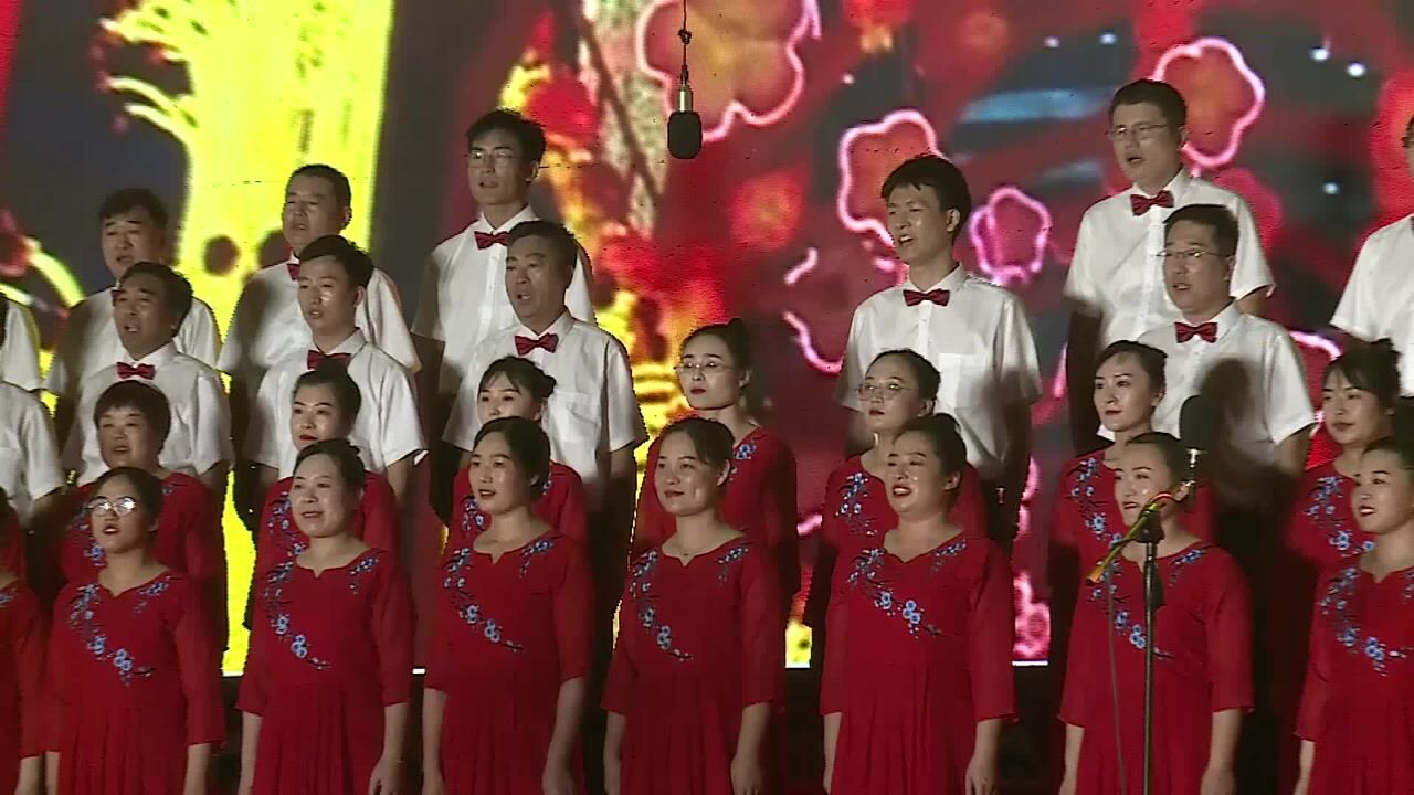 兰陵县公路统计合唱团《走进新时代》