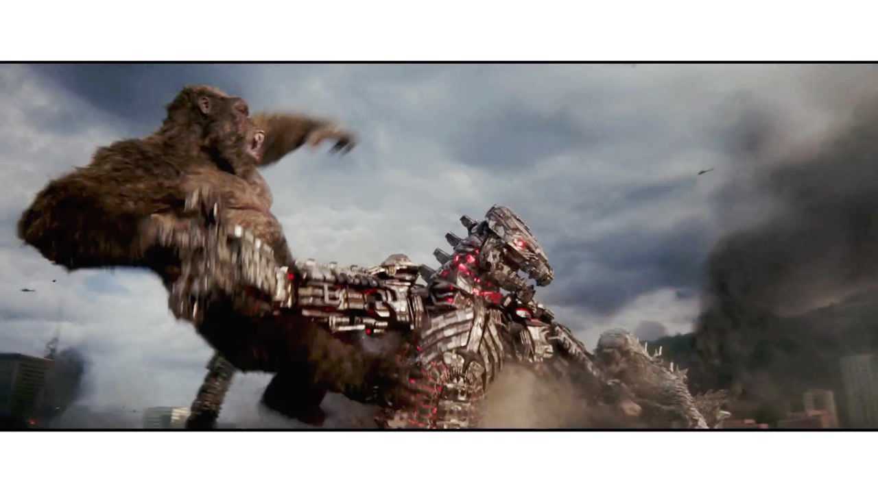 哥斯拉和金刚两兄弟干机械哥斯拉