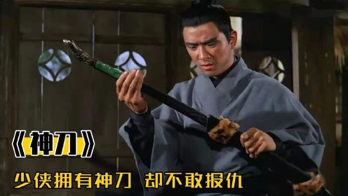 神刀出鞘十米内无活口，少侠拥有神刀，却不敢报仇，武侠片 #电影种草指南短视频大赛#