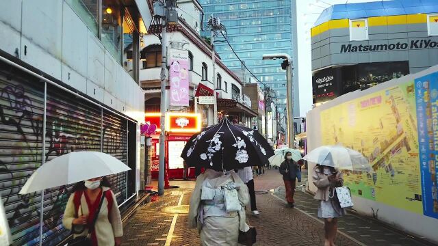 漫步东京原宿街头,日剧场景,满满的浪漫气息,你喜欢这样的感觉吗?