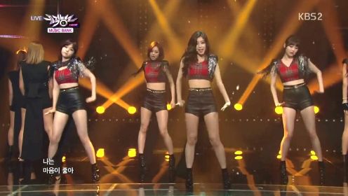 韩国热舞：girlsday女孩日超嗨初一位性感歌曲《女总统》舞台!李惠利