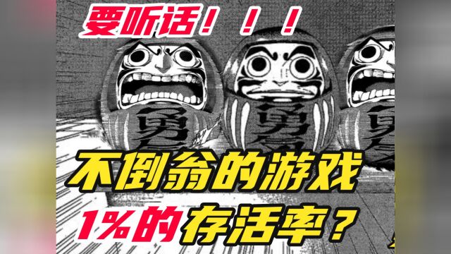 漫画《诚如神之所说》第一集,1%的通过率,游戏的对手是神?