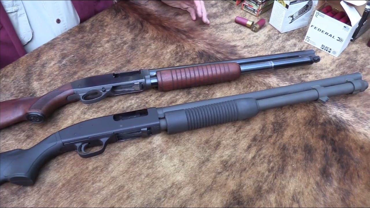 近战最有效的武器:霰弹枪,老大爷用它来打靶测试,威力没话说_高清1080P在线观看平台_腾讯视频
