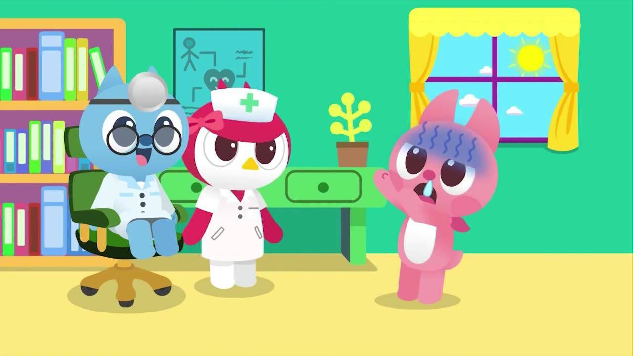 迷你特工队:露西生病太难受,弗特和塞米医生会如何治好她呢_腾讯视频