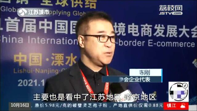 溧水:首届中国国际跨境电商发展大会举办