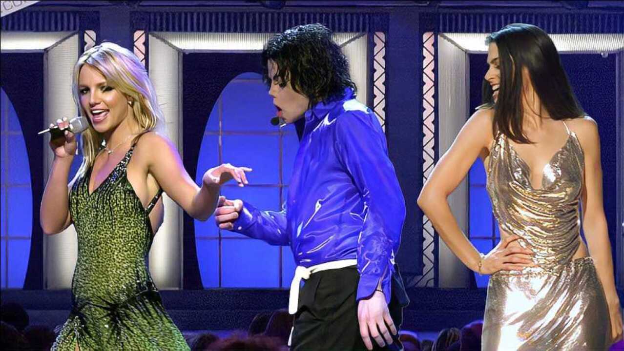 世界名模给迈克尔杰克逊当伴舞,这画面唯美绝伦,差距太明显!