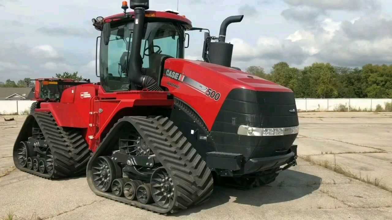 凯斯500马力铰接式履带拖拉机_腾讯视频
