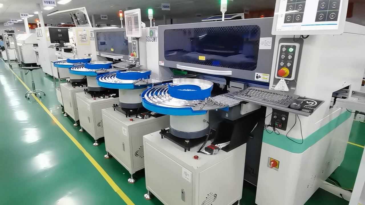 led透镜贴片机贴装工作视频