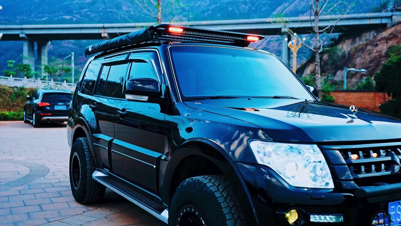 一生一台心爱的黑武士,穿越足以!#山猫帕杰罗