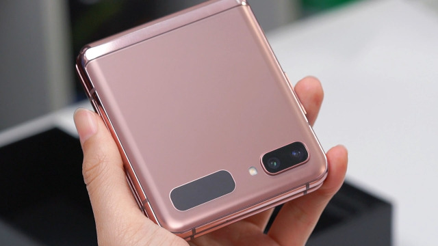 三星galaxy z flip 5g演示机开箱