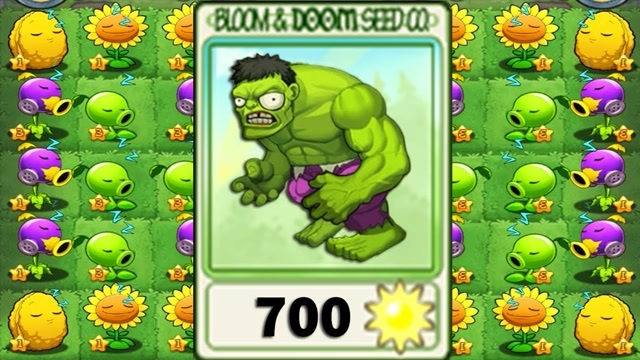植物大战僵尸:僵尸绿巨人vs团队植物战斗!