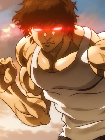 范马刃牙:原始人皮可被打的好惨啊!