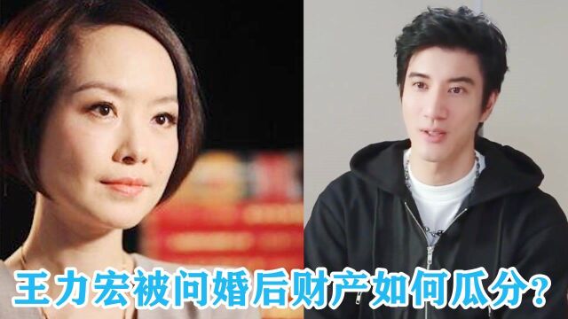 王力宏被问婚后财产如何瓜分?王力宏随口一句,让很多人都痛