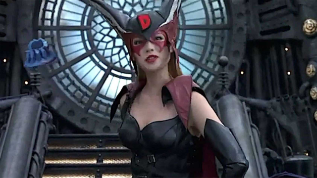 时空飞船真人版妖妮大姐大战骷髅贝颜值即胜利