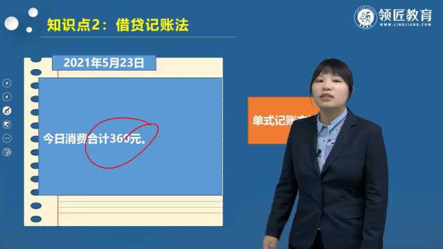 2022初会实务必学知识点:借贷记账法1