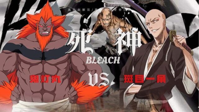 境界BLEACH 斑目一角VS鬼灯丸 纯享战斗解说