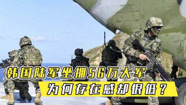 韩国陆军比美国都多,仅次于中国和印度,为何战斗力却不行?