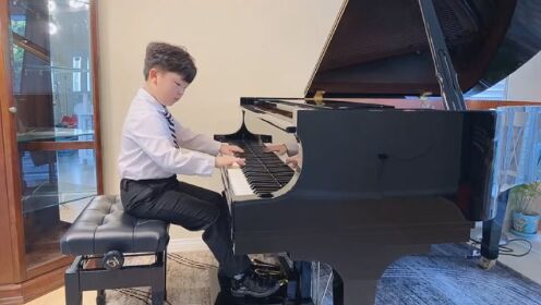6岁男孩演奏《Souvenir Op.10 No.1 》曾获北美钢琴国际大赛金奖