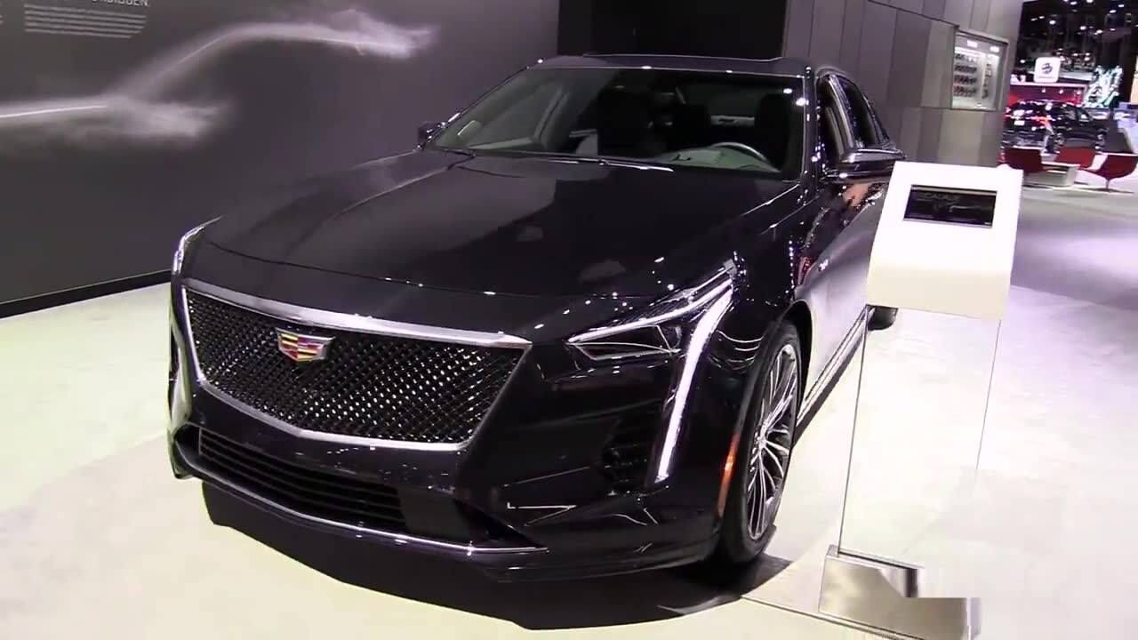 凯迪拉克ct6-v,外观与内饰高实拍_腾讯视频