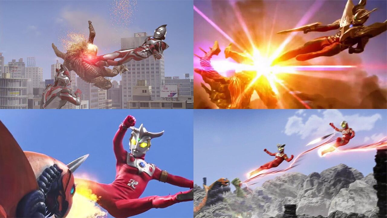 盘点9个用奥特飞踢的奥特曼!你觉得谁最帅?