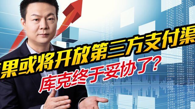 库克终于妥协了?苹果传来新消息,或将开放第三方支付渠道