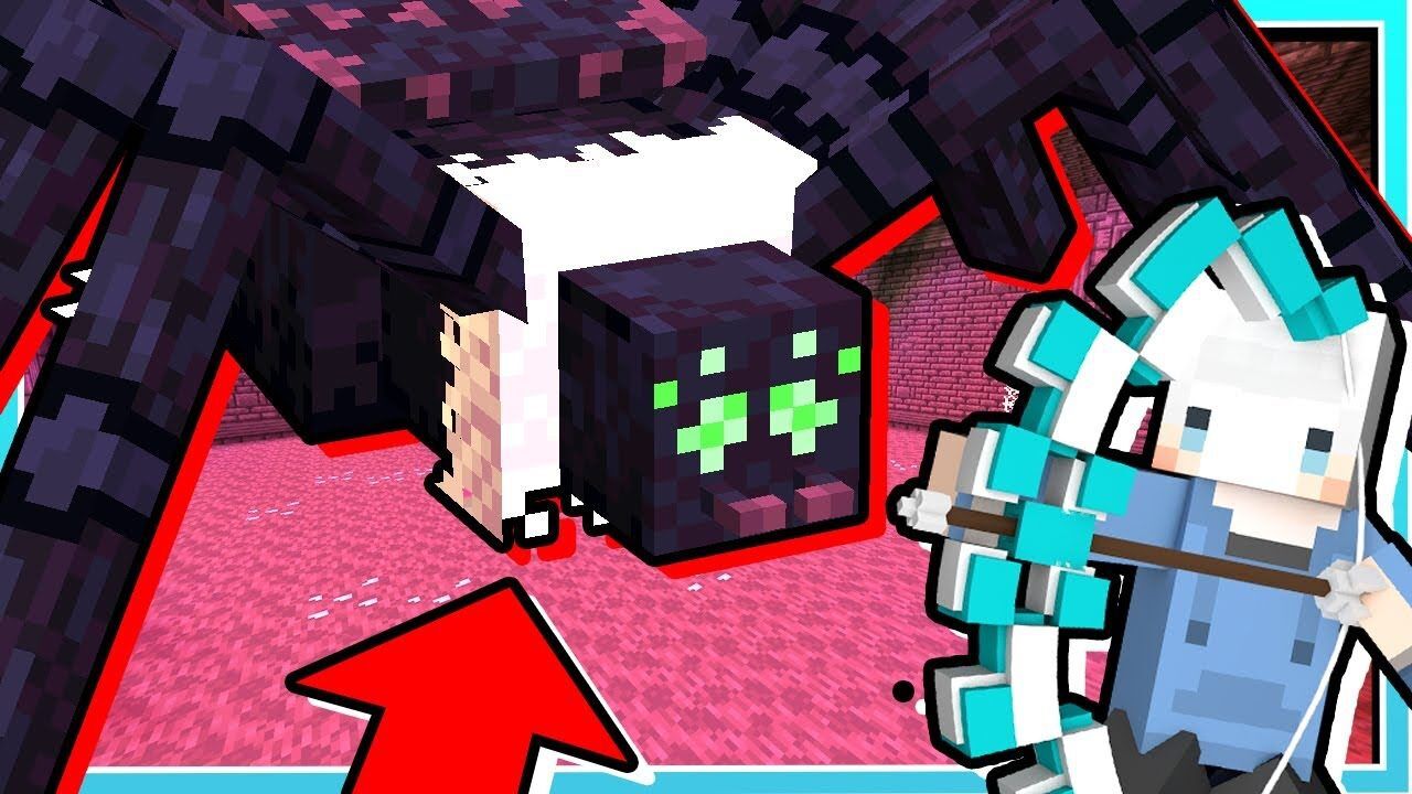 我的世界小白解说湛蓝魔法36 转生成蜘蛛异世界辛酸画面流出