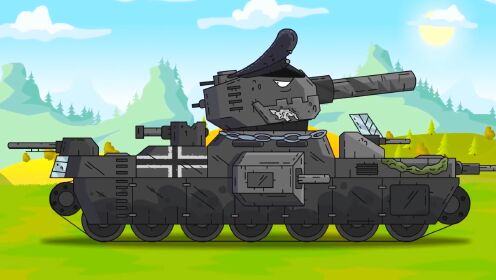 坦克世界动画:沙皇坦克与德国将坦克将军坦克,最后突然发起攻击!