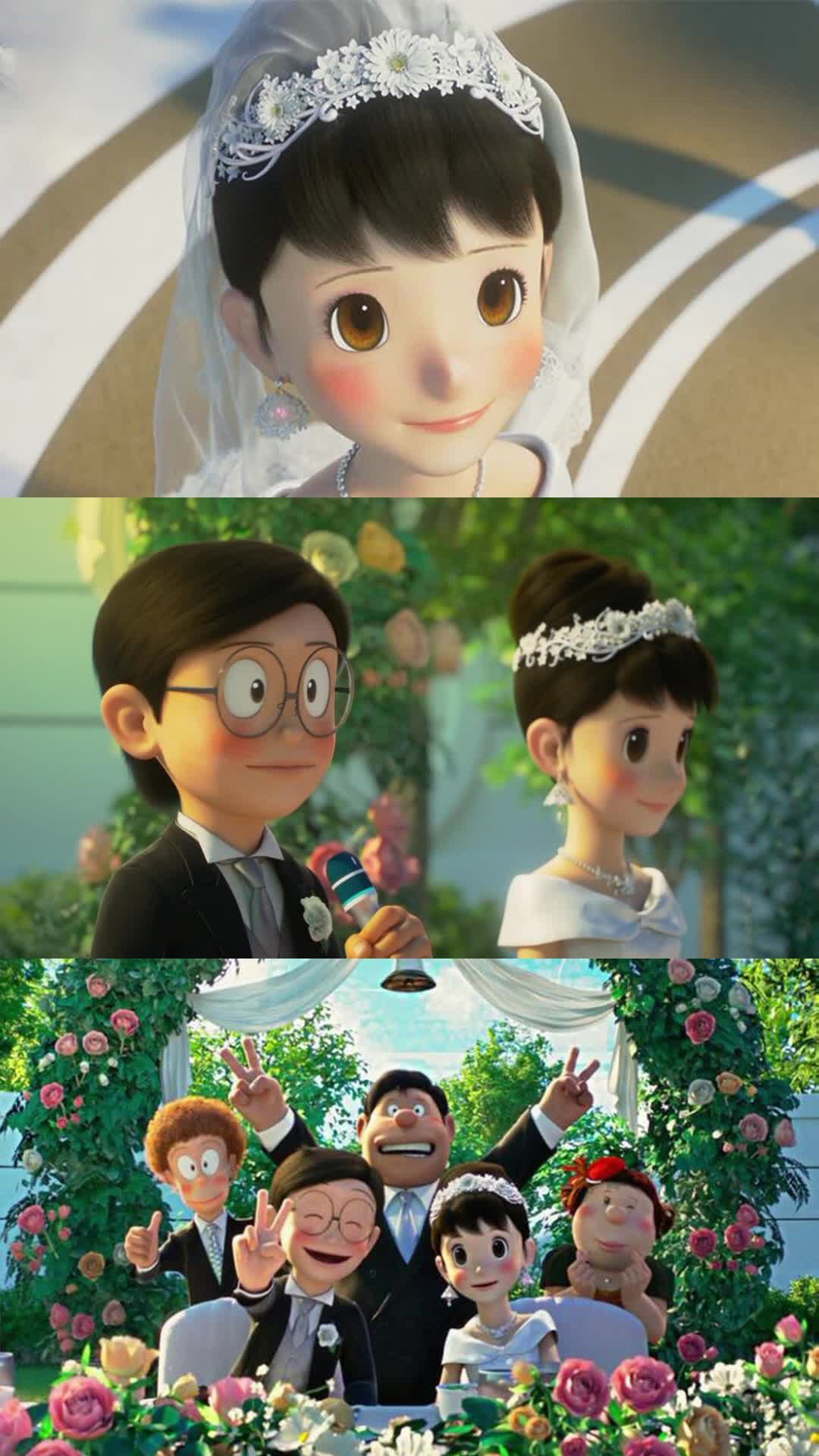 哆啦a梦:大雄跟静香终于结婚,我们的童年也结束了