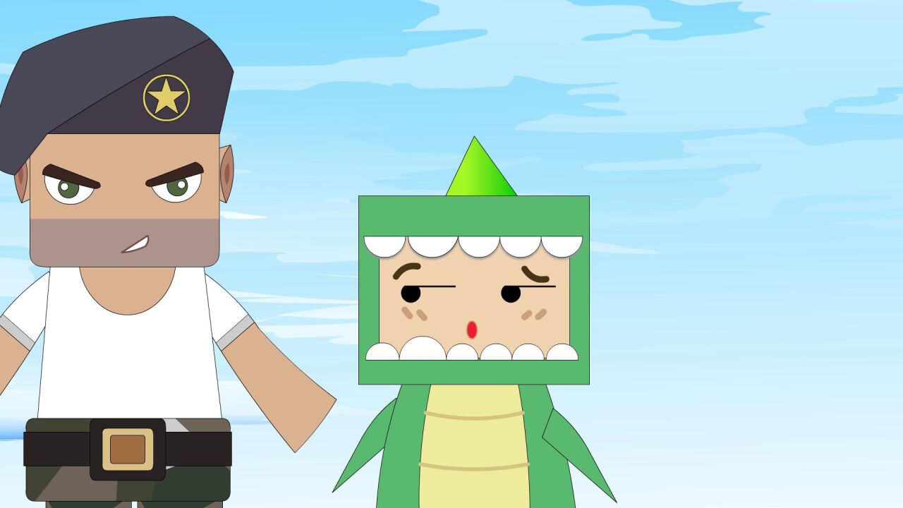 迷你小洞玩创造81:洞喜对战大眼蛛,谁能一飞冲天?