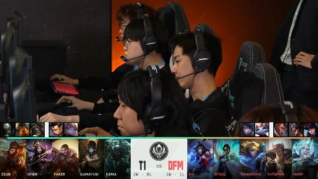 速看2022MSI亚洲区T1 vs DFM集锦DAY3