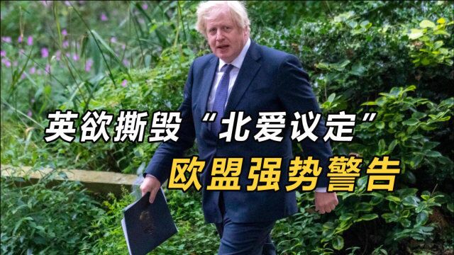 要打贸易战?英欲撕毁“北爱议定”,欧盟强势警告,普京“躺枪”