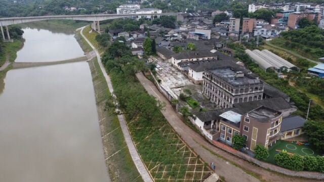 实拍重庆江津真武,綦河边上一个拥有很多历史建筑的地方