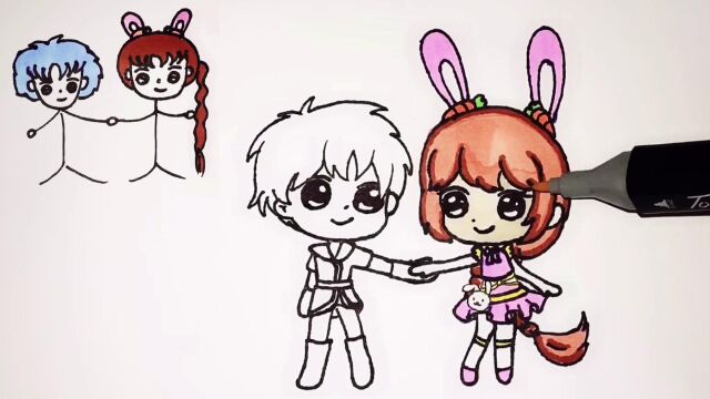 斗罗大陆:不同画风的唐三与小舞,你最喜欢谁画的?