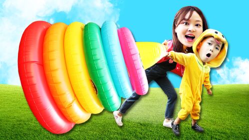 小伶玩具第二季 超大套圈探索挑战!