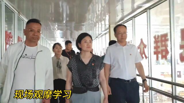 全市非公经济党建工作经验交流会暨民营企业党组织与政府职能部门党组织沟通对话推进会召开