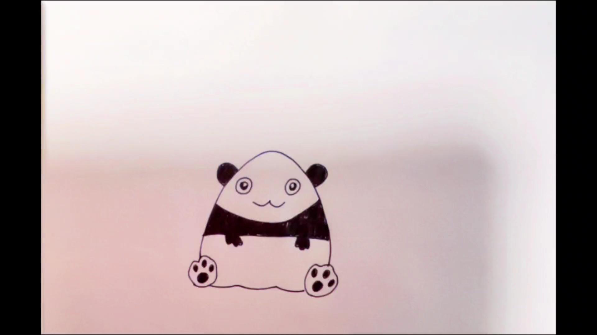 简笔画:一只盼达_腾讯视频