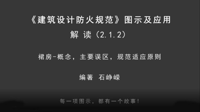 解读2.1.2:裙房概念,主要误区,规范适应原则!《建筑设计防火规范图示及应用》