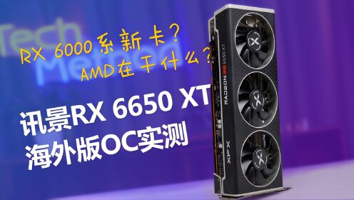 [图]AMD又发新卡？能放心入手吗？讯景RX 6650XT海外版OC显卡游戏实测