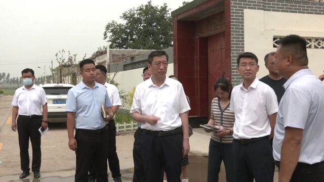 市委书记李明政调研乡村振兴“金环线”示范区建设工作