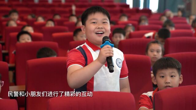 扬“三能” 护平安|柯桥公安“五进”宣讲活动走进中国轻纺城小学