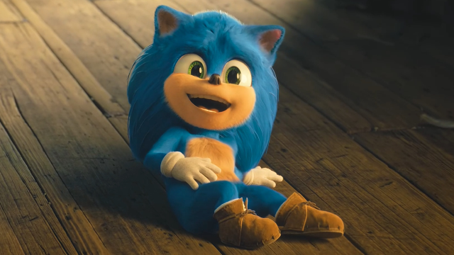 刺猬索尼克-索尼克小的时候还是很可爱的呵!