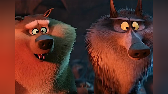 为了一群狼,看完了整部电影#逗鸟外传:萌宝满天飞