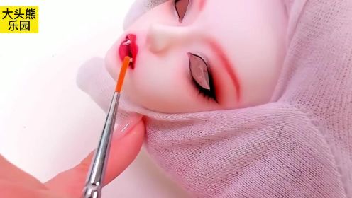 芭比娃娃DIY系列：普通娃娃改装成吸血鬼，芭比改装技巧