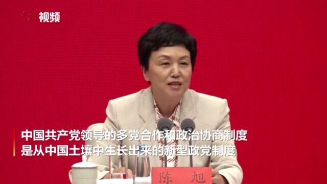 陈旭:新型政党制度是从中国土壤中生长出来的