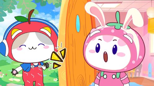 儿歌欢乐秀水果猫乐园 儿歌小兔子乖乖,儿童安全教育益智动画_高清