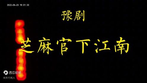 豫剧《芝麻官下江南》全场 金不换 王娜娜 马全国 田相伟 赵滑 马会杰 李连梅等主演，河南省鹤壁市豫剧牛派艺术研究院演出（视频来源于西瓜视频太行闲人的原创视频）