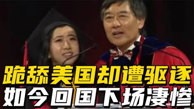 空气香甜女杨舒平,公费留学却诋毁祖国,如今偷偷回国下场如何?