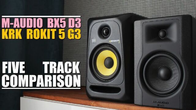 BX5 D3 vs KRK Rokit 5 G3 监听音箱 试听2