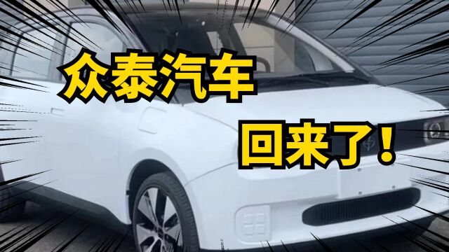 众泰起来重新进军电动汽车市场,他带着皮尺又来了!